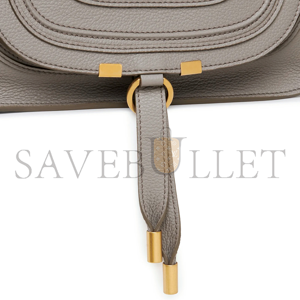 CHLOE SMALL MARCIE BAG IN GRAINED LEATHER  CHC22AS628I31053 (30*23*10cm)